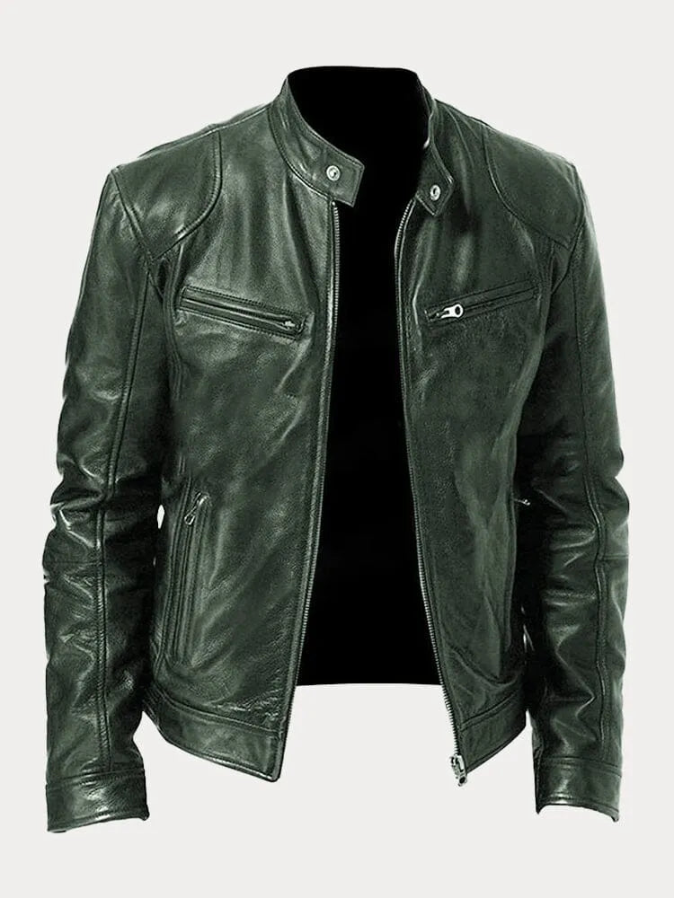 Lars | Stylish faux leather jacket