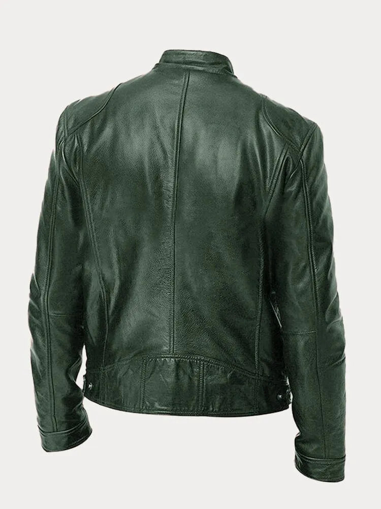 Lars | Stylish faux leather jacket