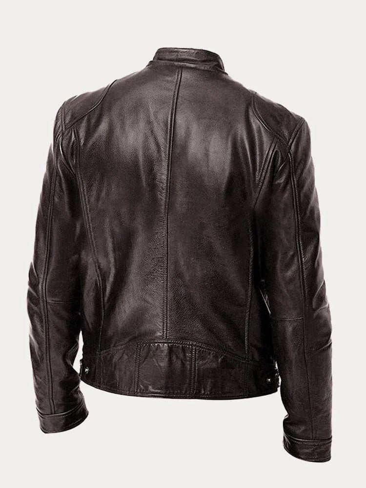 Lars | Stylish faux leather jacket