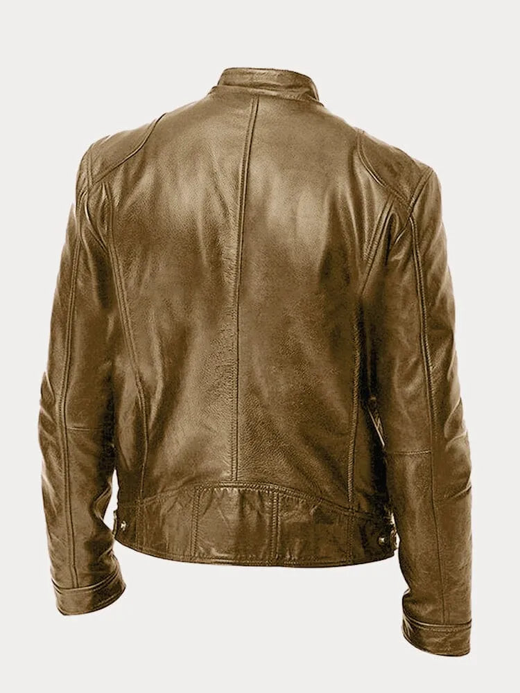 Lars | Stylish faux leather jacket