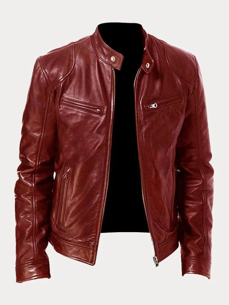 Lars | Stylish faux leather jacket
