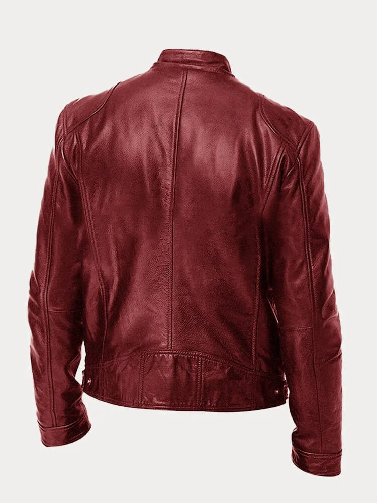 Lars | Stylish faux leather jacket