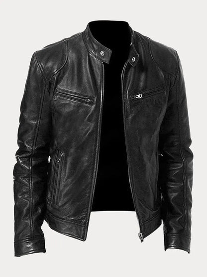Lars | Stylish faux leather jacket