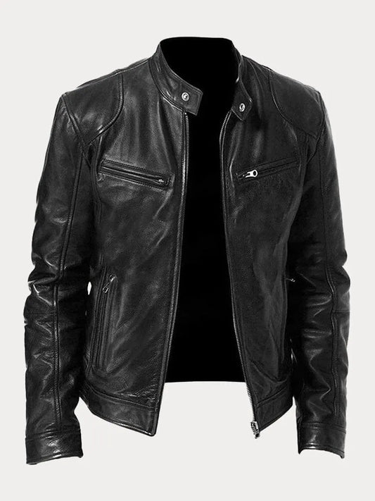 Lars | Stylish faux leather jacket
