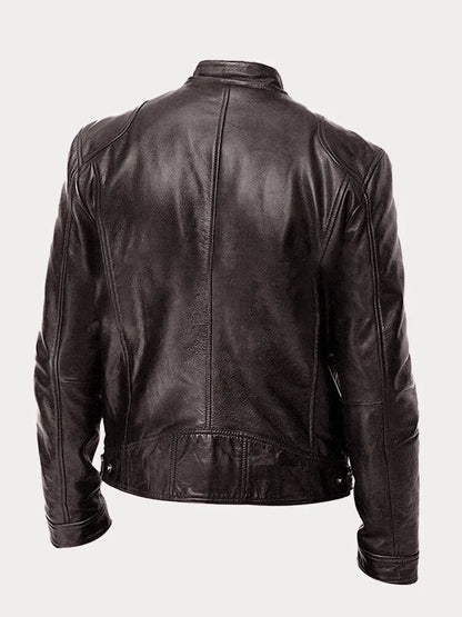 Lars | Stylish faux leather jacket